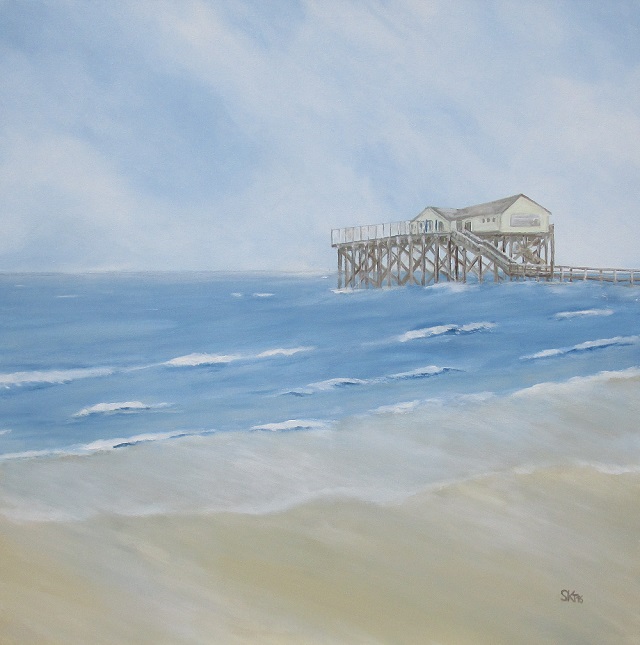 Dünen, Meer und Strand | poly-acryl | Originalbilder, Inneneinrichtung